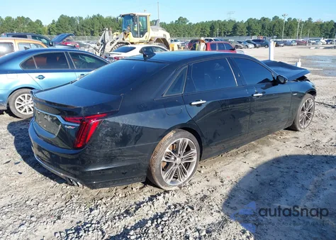 2019 Cadillac Ct6-V Blackwing z USA, uszkodzony, nr VIN 1G6KW5RJ4KU138722